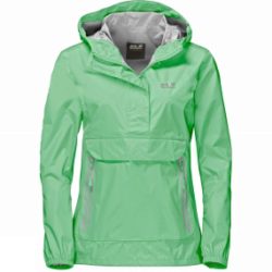 Jack Wolfskin Womens Cloudburst Smock Spring Green